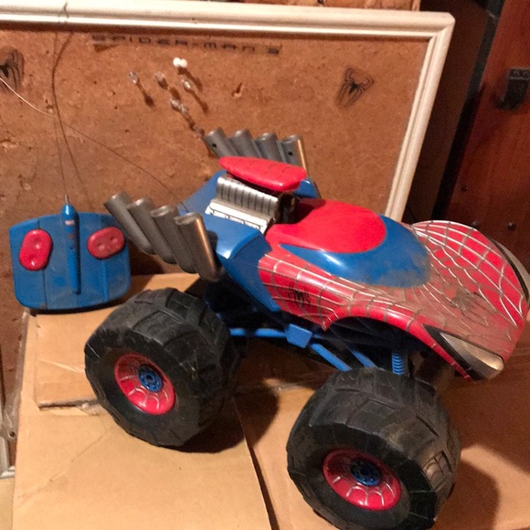 spiderman remote car